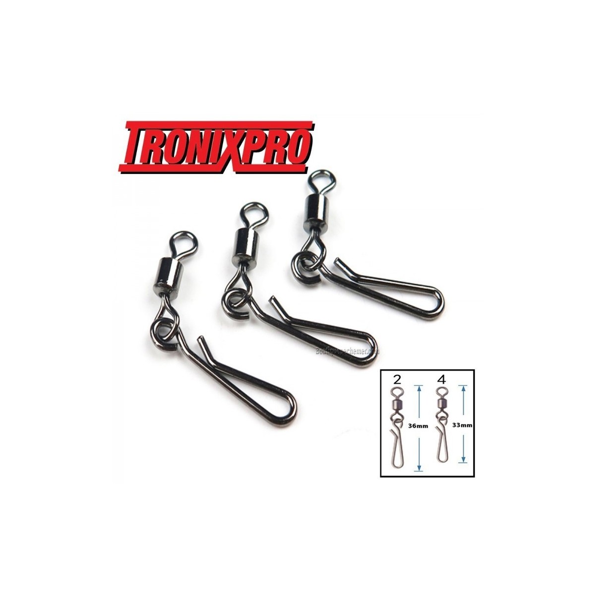 Tronixpro Hanging Snap Swivel - - Tronix Fishing