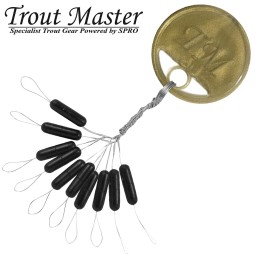 Accessoires et accessoires - SPRO Trout Master Oval Fast Pilot Yello